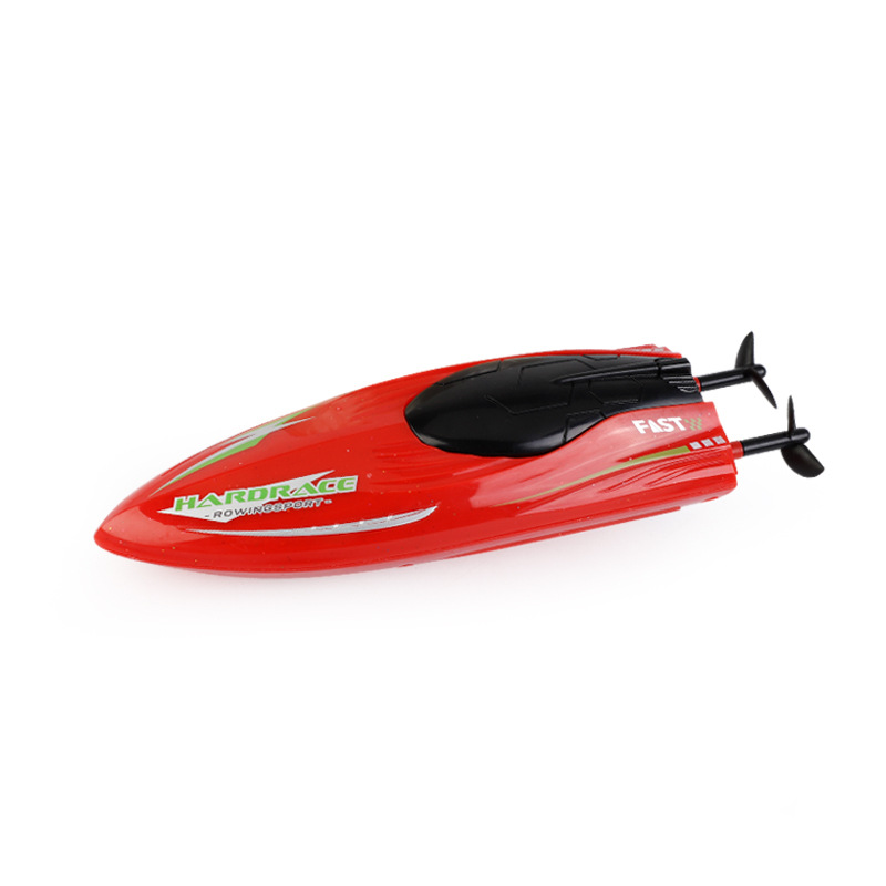 [Red] Mini 2.4G remote control boat simulation electric speedboat model children