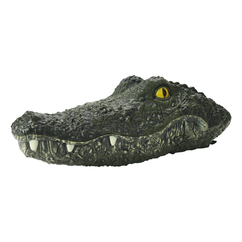 2.4G outdoor water crocodile remote control boat speedboat model children