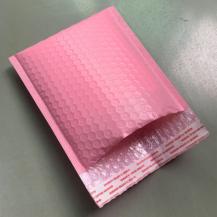 Pink Pink co extruded film bubble bag with thickened express logistics packaging, self sealing, waterproof and pressure resistant bubble envelope packaging bag, 11 * 25cm+4cm 20P  11 * 25cm+4cm 20P