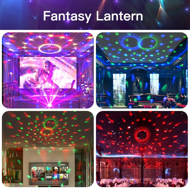 Home colorful magic ball light Bundy atmosphere light Bluetooth acoustic light ball dormitory singing flash room atmosphere light RGB colorful 5W  L-740