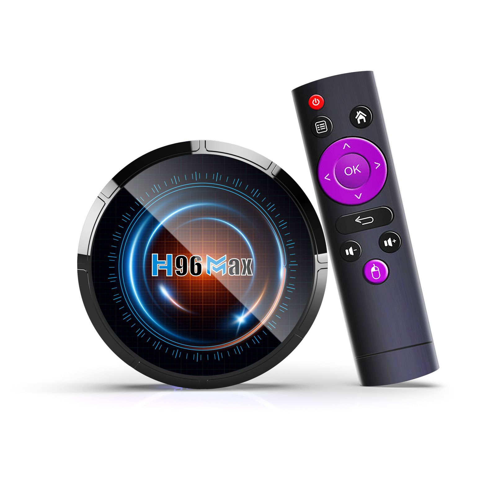 H96max Android TV Box H618 Android 12.0 HD display network set-top box WiFi6 Bluetooth 5.0 4GB+32GB European regulation  H96 MAX H618