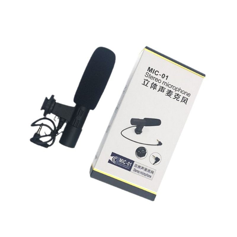 Microphone Digital Video Recording Interview High Fidelity HD Mini Microphone Cell Phone Microphone Lenses Accessories MIC-01