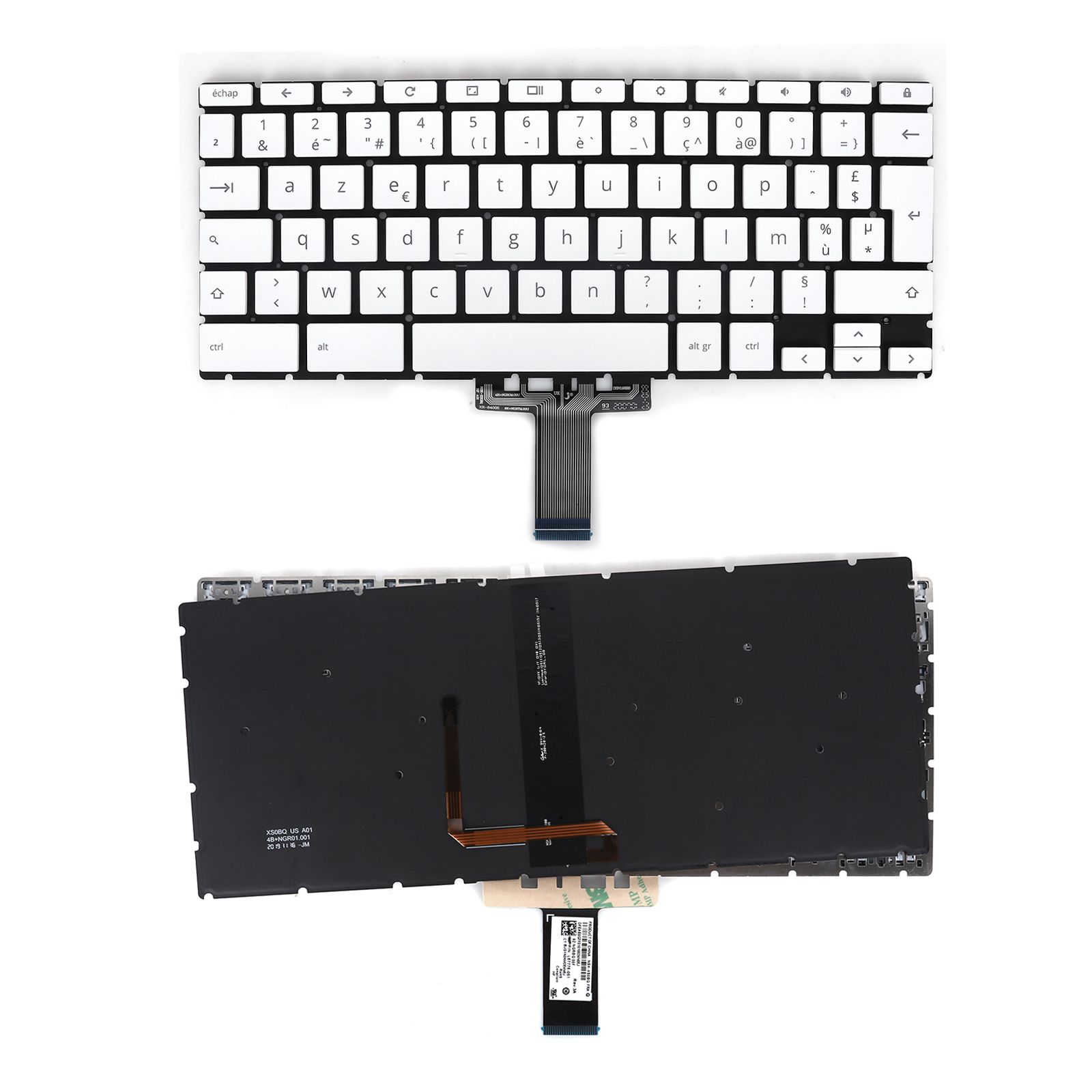 HP Chromebook X360 12B-CA0005CL WHITE（Backlit，Win8）  9Z.NGRBQ.00F