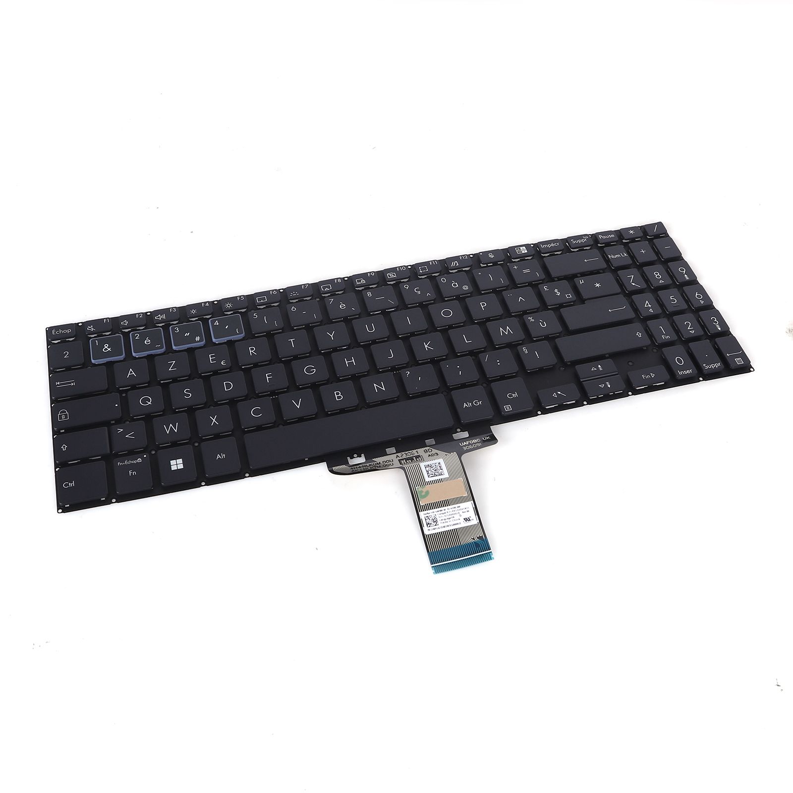 ASUS ExpertBook B1500 B1508 P1550 PX555 BW150 BLACK（Backlit，Small Enter，Win8）  9Z.NLKBC.00F