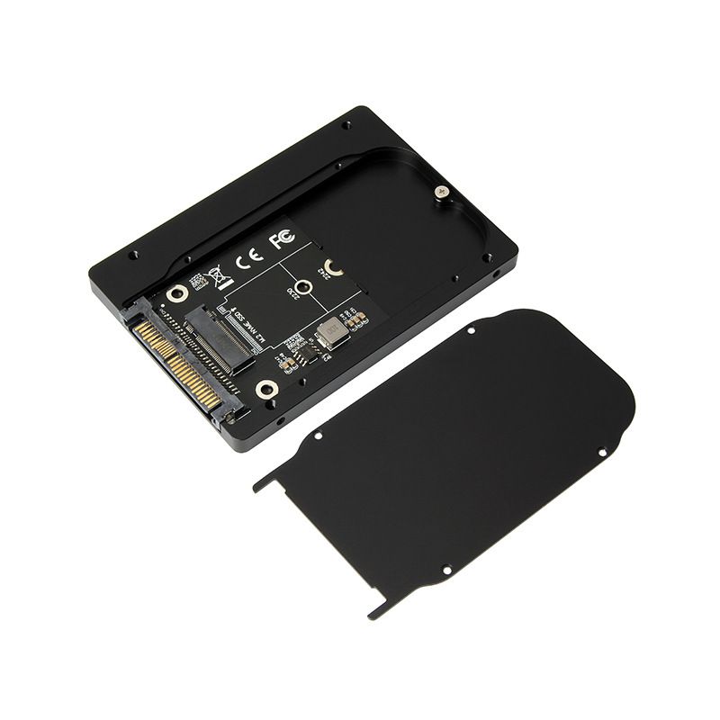 M.2 NVME SSD to U.2 SFF-8639 Adapter Card 2.5 inch aluminum alloy case For PC  SFF-8639