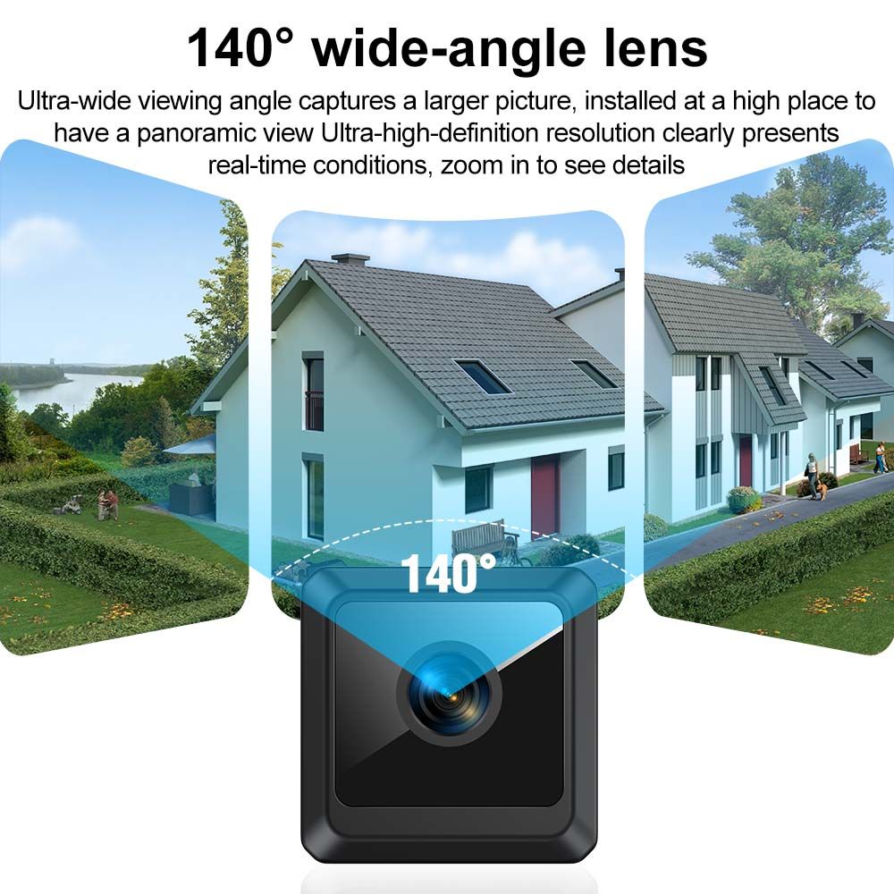 1080 high-definition camera magnetic attraction wireless intelligent mobile detection night vision remote monitoring home network camera W02  W02