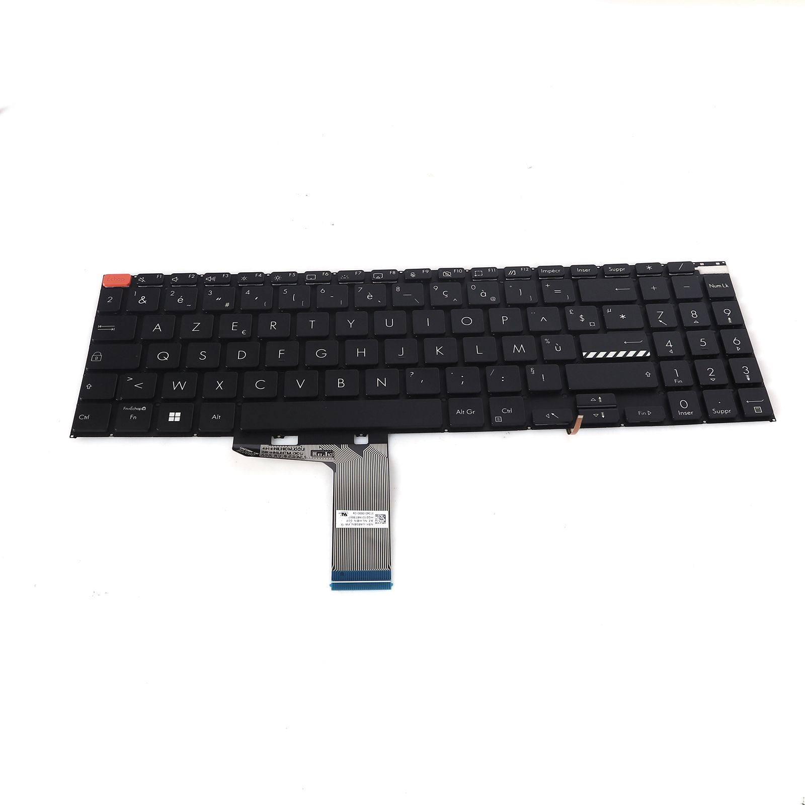 ASUS K6602Z X1603Z K6502V N7601Z N7600Z BLACK（Backlit，Small Enter，Esc Orange，Win8）  9Z.NLHBN.00F