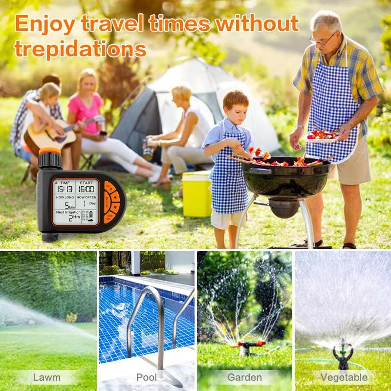 Intelligent timing Garden automatic watering device Garden balcony farm sprinkler timer Outdoor irrigation controller  D1