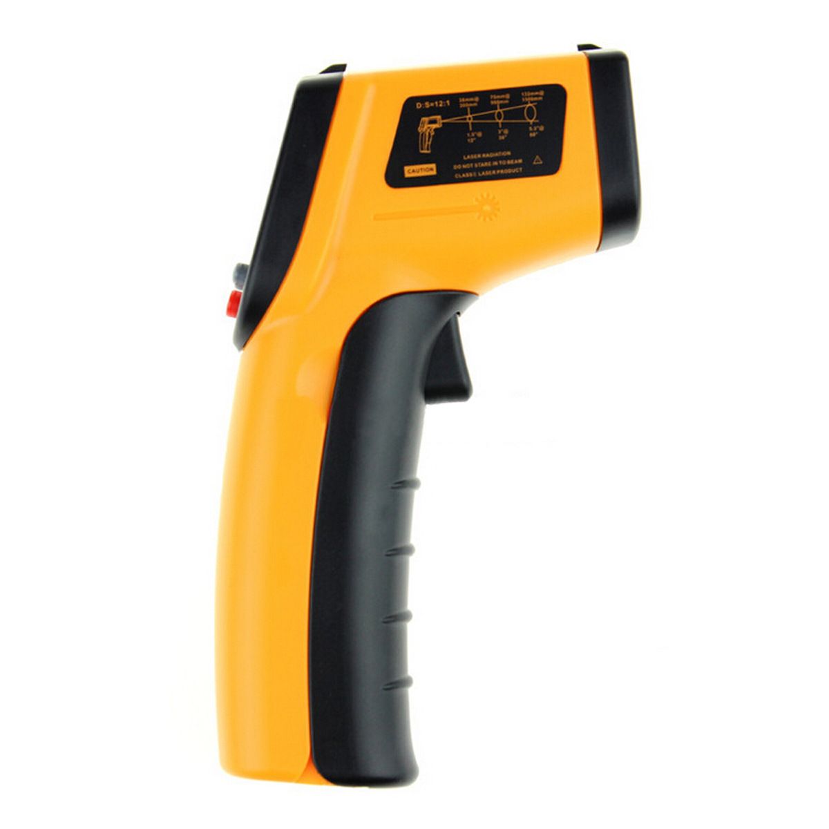 GM320 Non Contact Laser LCD Display Digital IR Infrared Thermometer Temperature Meter Gun -50℃ to 330℃ Iron art GM320