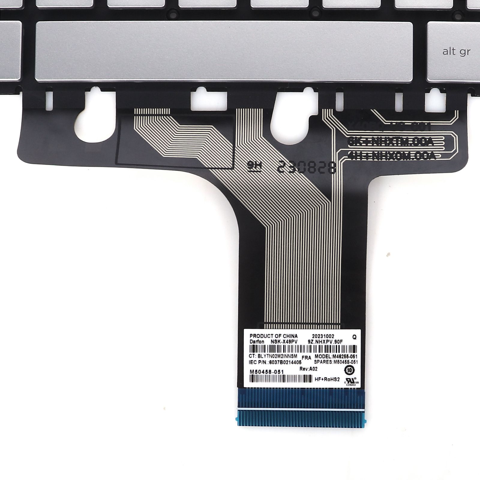 HP Pavilion X360 15-FD 15-FC 15-EG 15-EH 15S-ER 15-ER 17-CN 17-CP 17S-CU SILVER（Small Enter，Win8）  9Z.NHXPV.90F