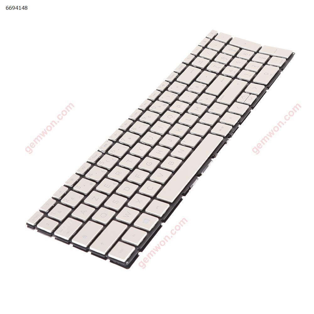 HP Pavilion 15-DA 250 255 G7 Gen7 SILVER ( backlit  WIN8)   FR G7B&G7C CT:BHAB3B5WE700T Laptop Keyboard (OEM-A)