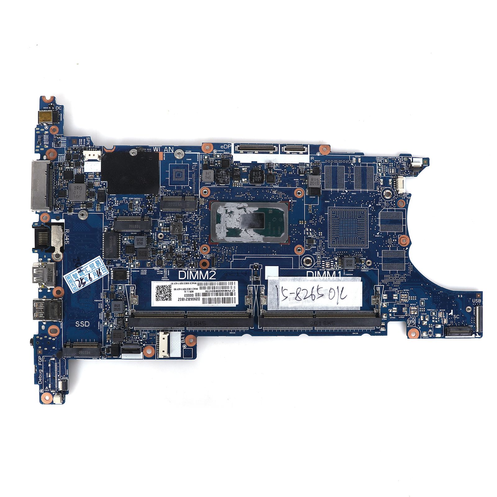 HP 840 G6 motherboard I5 8265U integrated original  840 G6