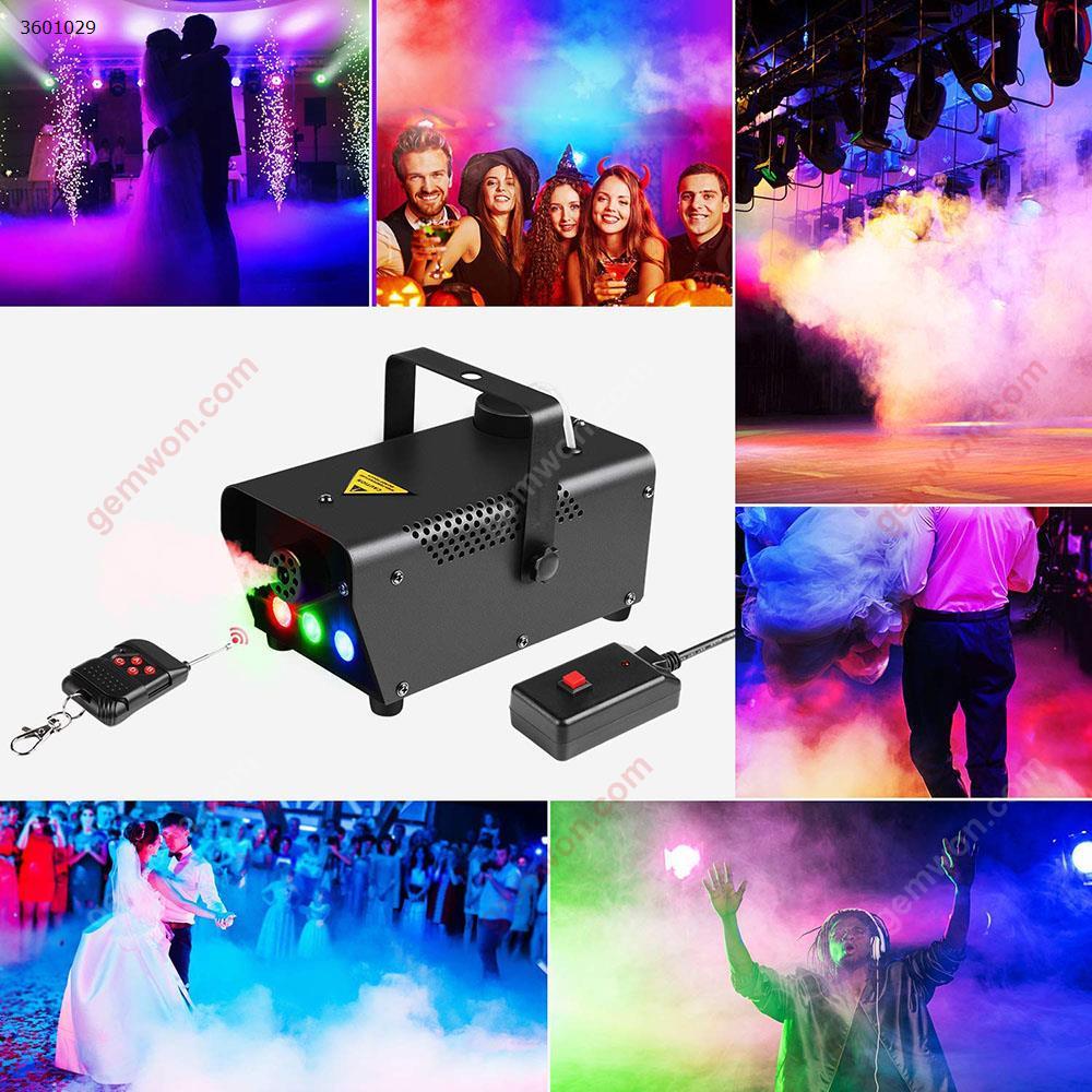 Fog Machine With LED Lights 500W Wireless Remote Control Smoke Machine For Wedding Christmas Halloween Birthday Party LED Ltrip N/A