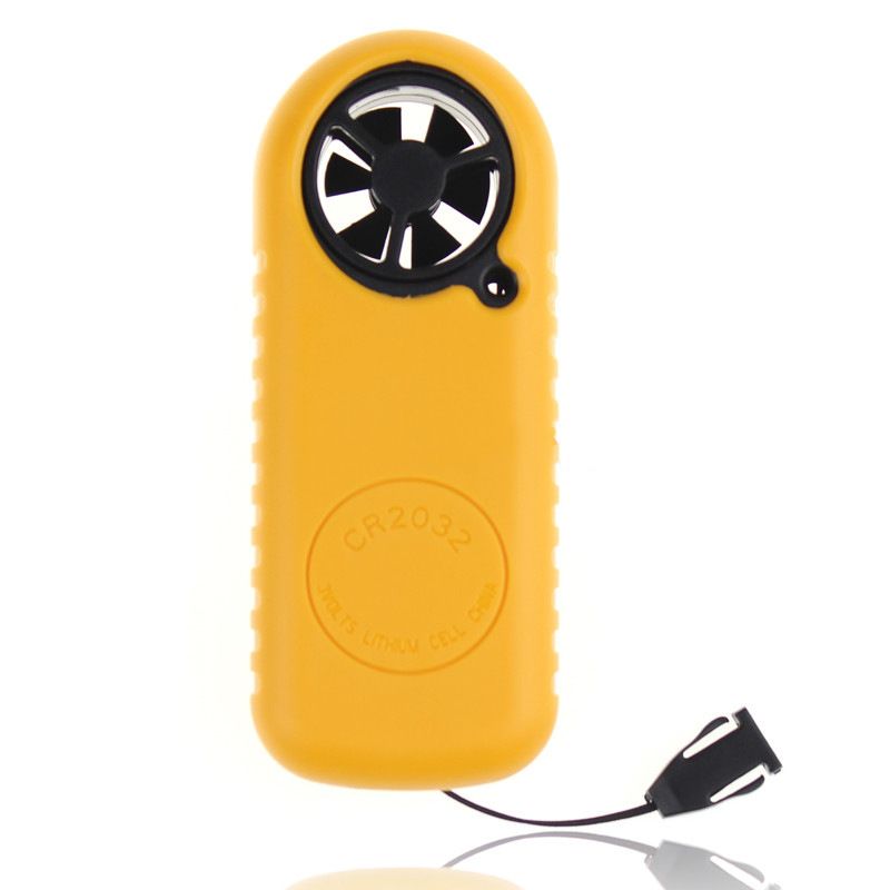 The mini anemometer GM816 is a portable digital wind speed and temperature instrument that simultaneously measures wind speed and temperature. It offers five wind speed options, including freeze indication and low battery indication  GM816