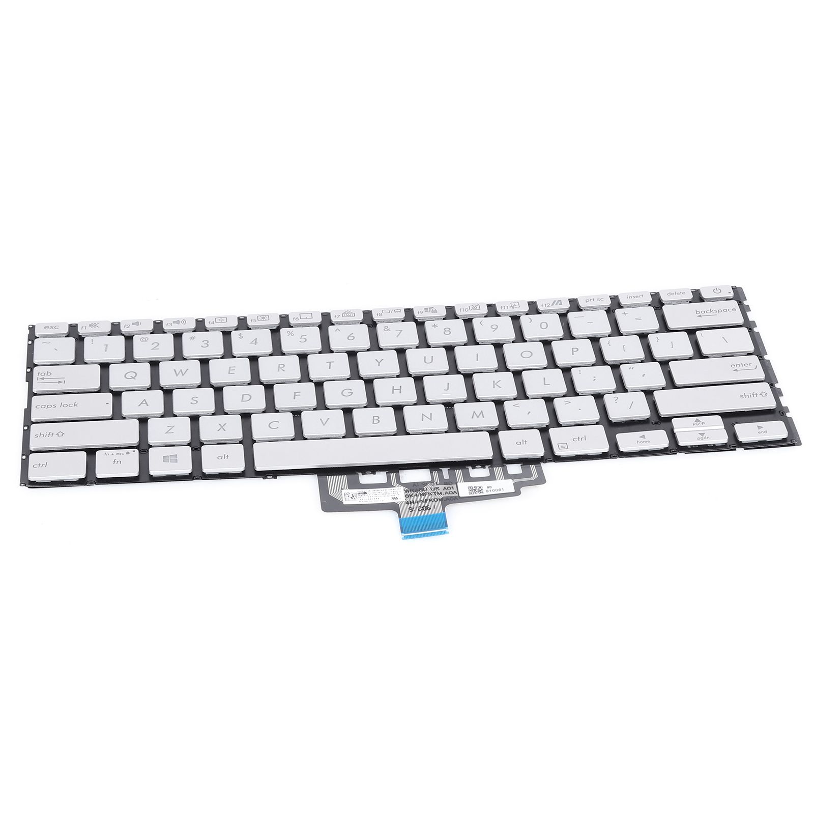 ASUS ZenBook UX433FA UX433FN SILVER （Backlit Win8） US 0KNB0-262HUS00 0KN1-522US13 Laptop Keyboard (Original)