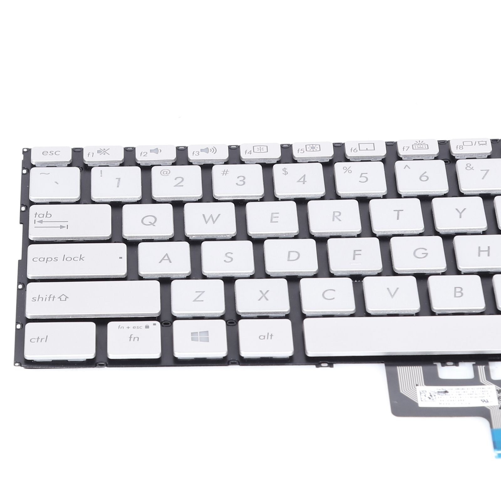 ASUS ZenBook UX433FA UX433FN SILVER （Backlit Win8） US 0KNB0-262HUS00 0KN1-522US13 Laptop Keyboard (Original)