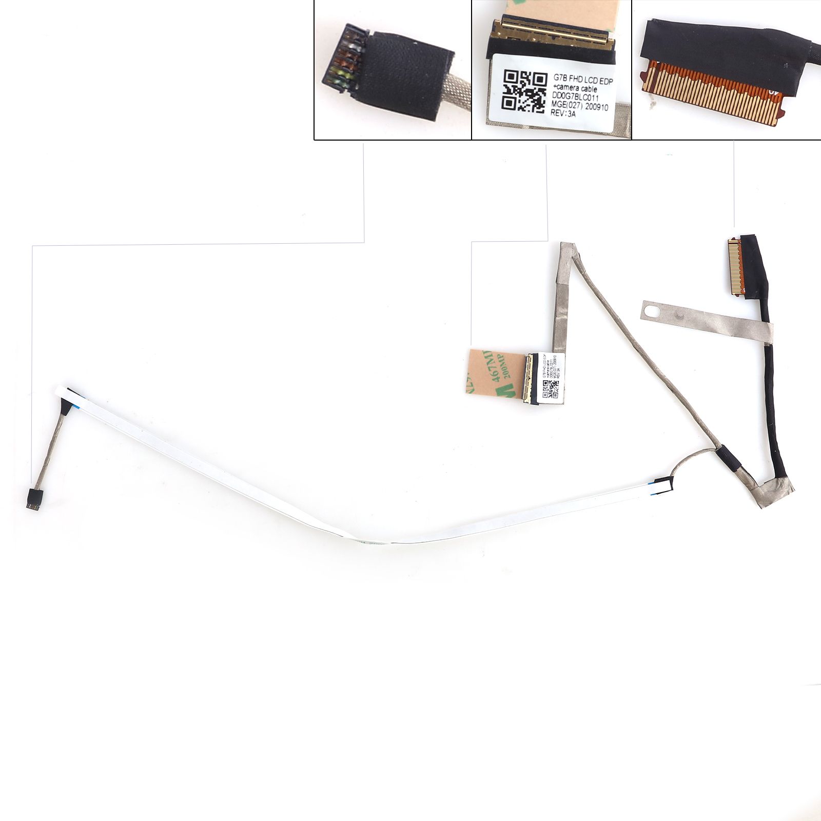 HP 15-CS 15-CS002N 15-CW 15t-cw tpn-Q208 Q210,30Pin LCD/LED Cable DD0G7BLC011  DD0G7BLC001