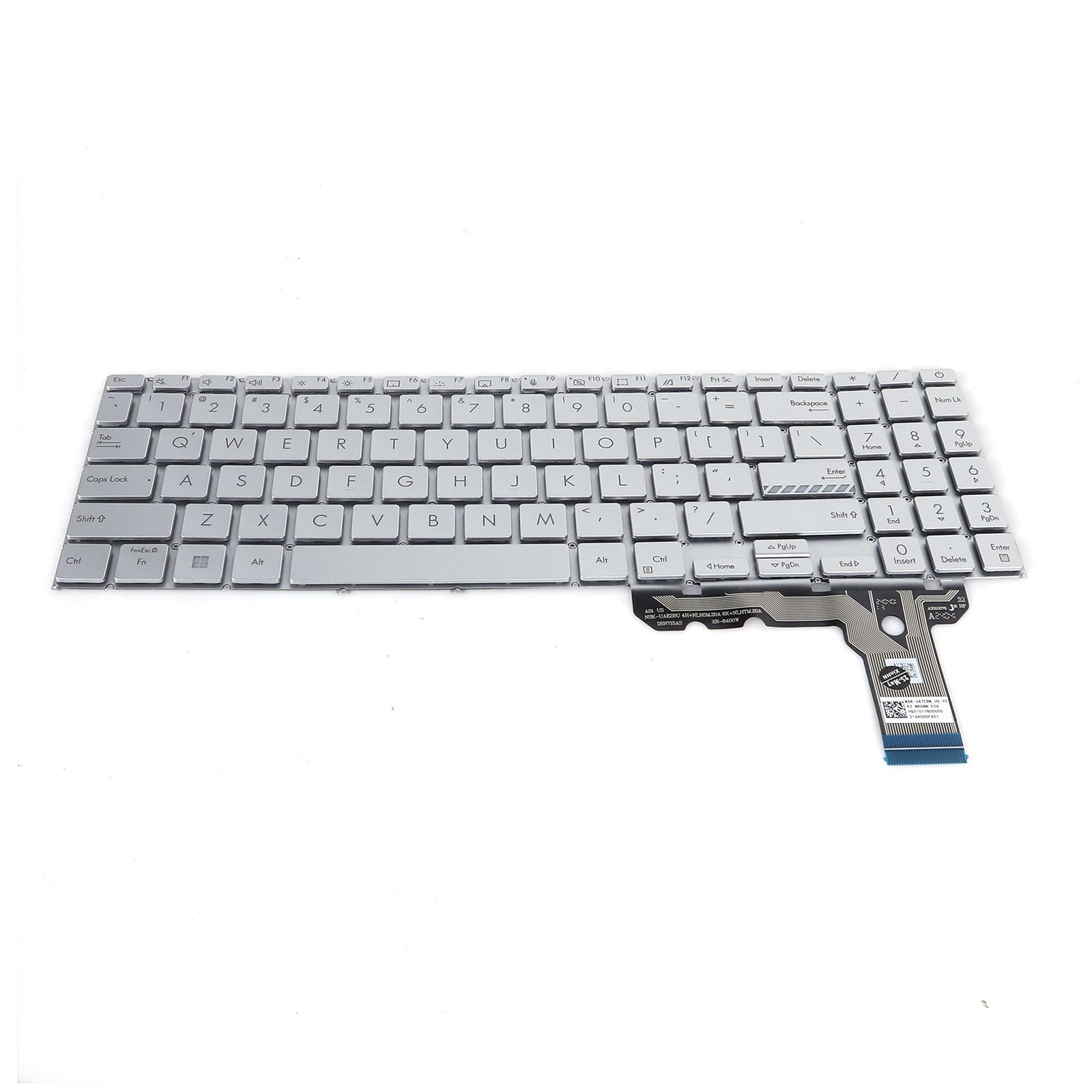 Asus Vivobook K3604 K3605 K3504 M3504 S3504 E1504 SILVER (Backlit，Win8)  N/A