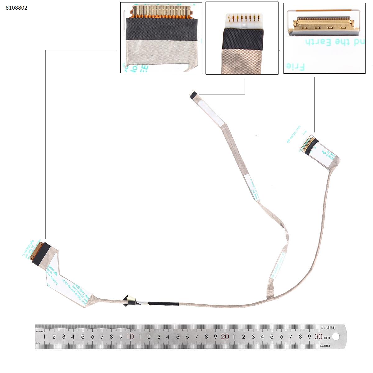 Dell 17-5747 5748 5749，ORG LCD/LED Cable 01DH6J 0F6Y47  450.00M01.0002