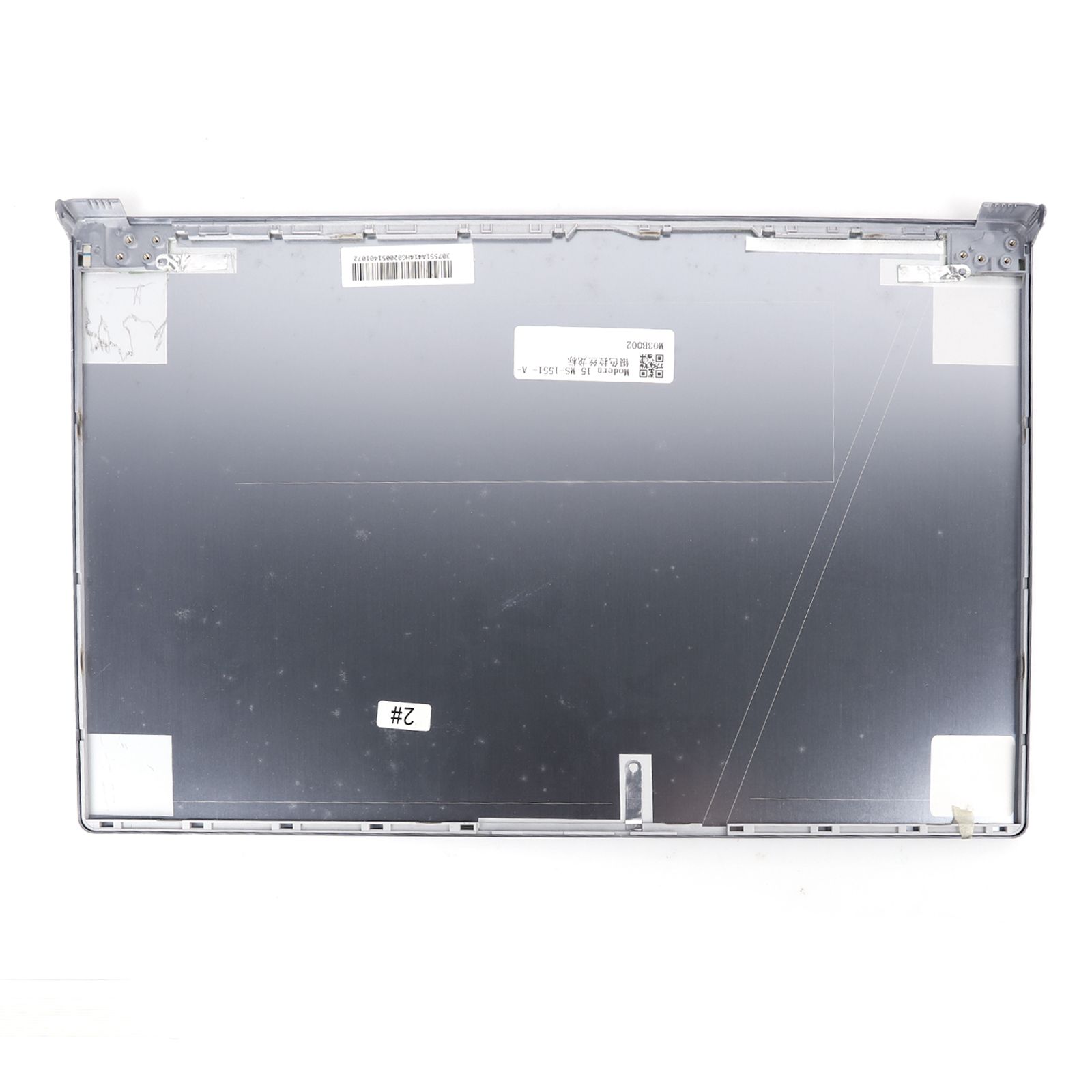 MSI Modern 15MS-1551155K M15 LCD Back Cover silver Cover N/A