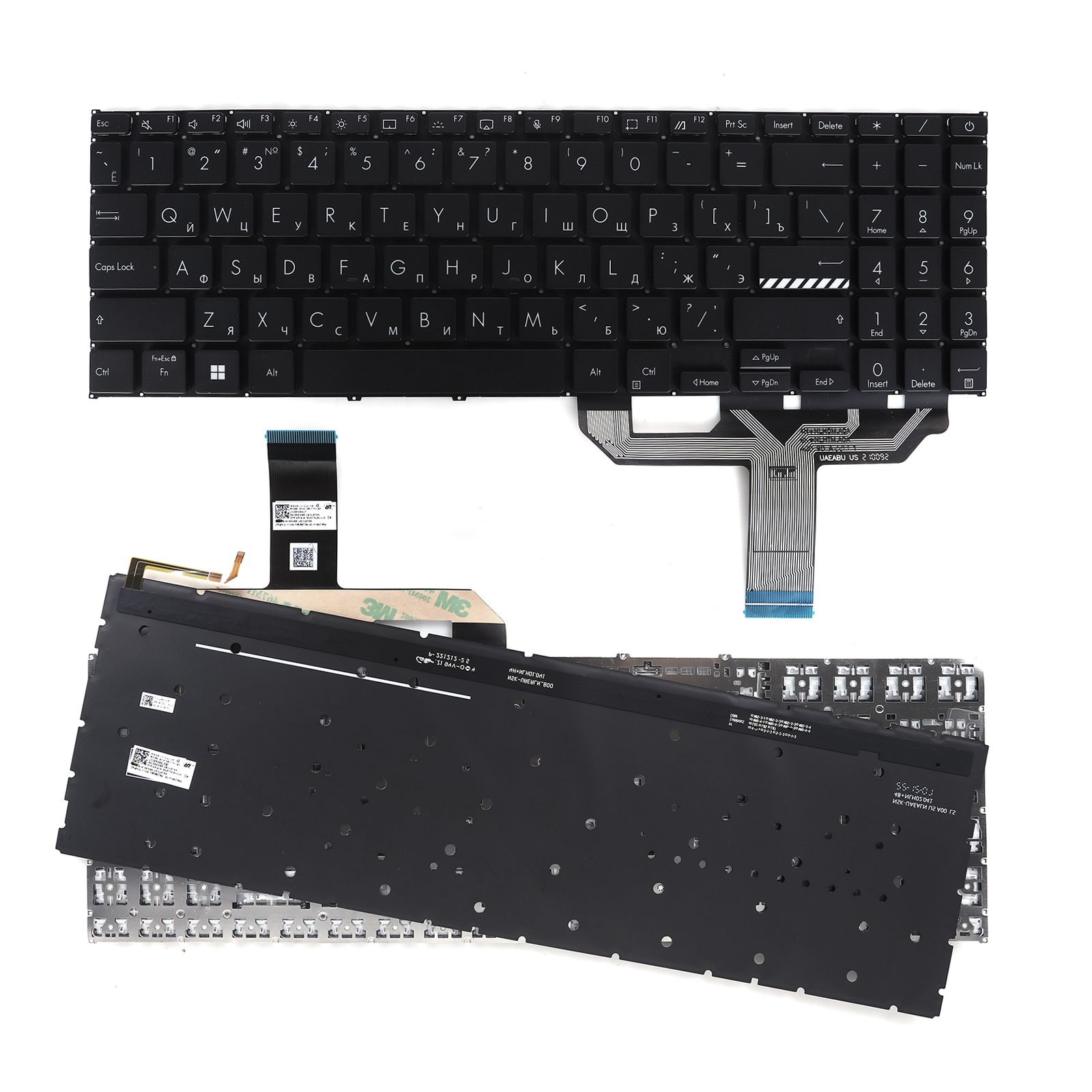 Asus Vivobook 15 X1502 M1502Z X1503Z M1503Q X1603Z X1603ZA BLACK（Backlit，Small Enter，Win8）  9Z.NLHBQ.A0R
