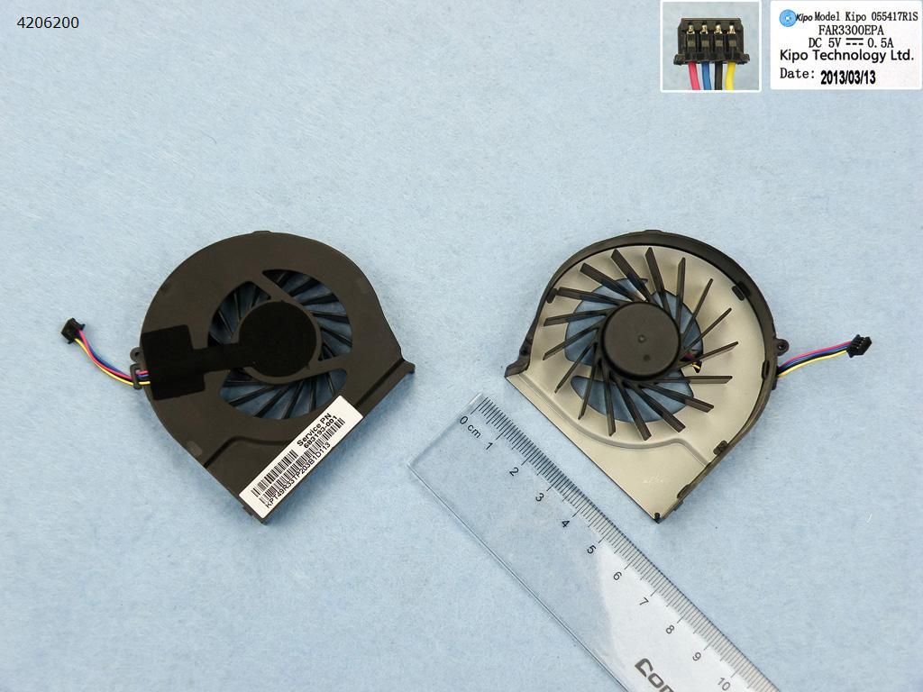 HP G4-2000 G6-2000 G7-2000(4 Pins,High copy) Laptop Fan KPT49R33TP203B1D114  FAR3300EPA 683193-001    DFS531205MCOT