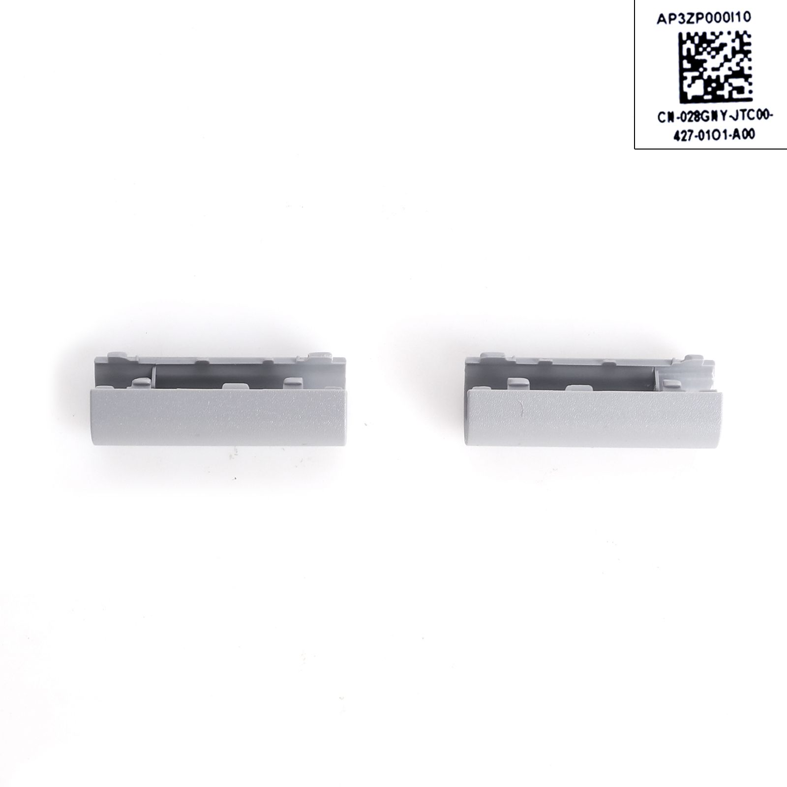 Dell Insp 3510 3511 3515 3520 3521 3525 (Hinge Cover a pair ) Silver Cover N/A