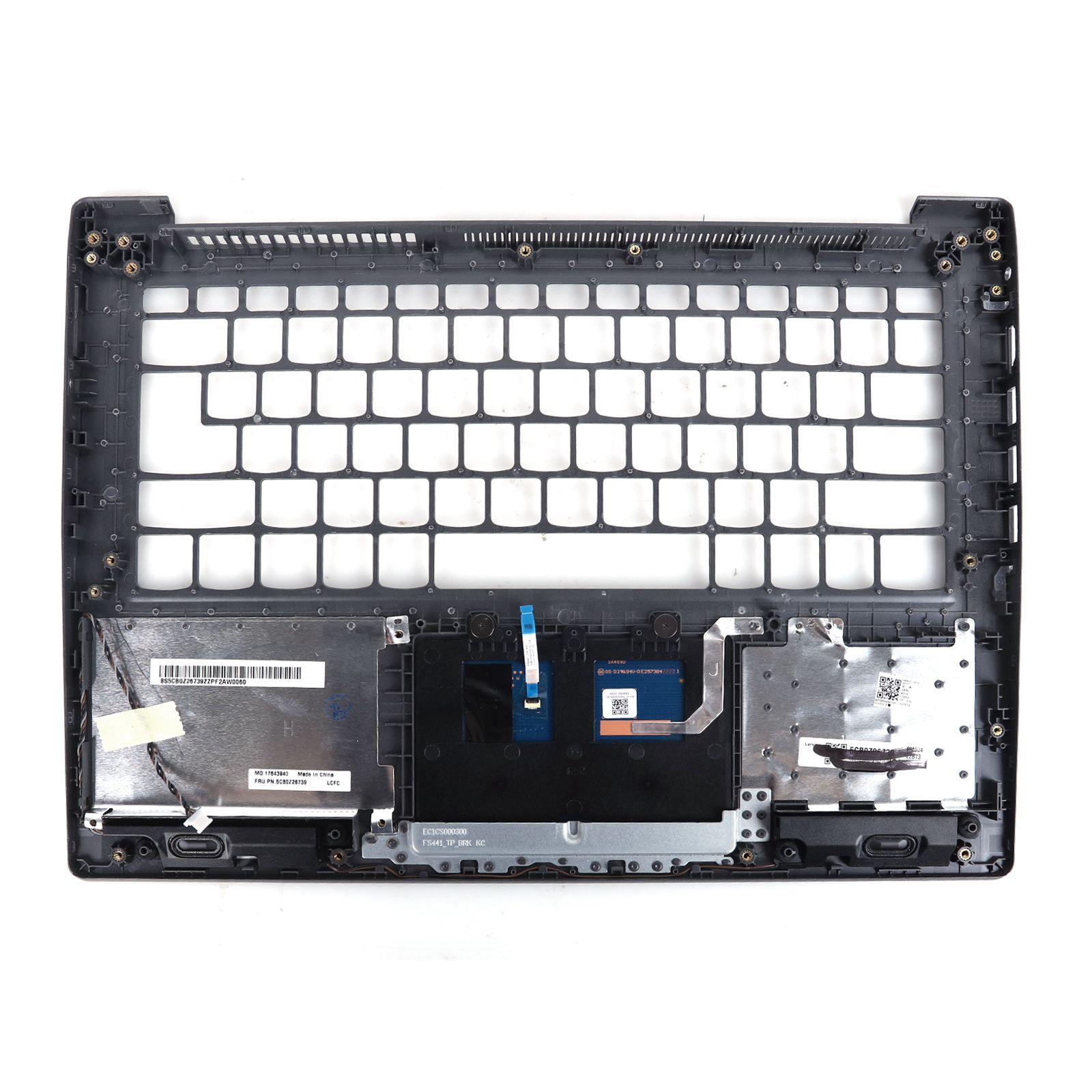 Lenovo Xiaoxin 14API 2019 V14-IIL 14IWL S145-14 Upper Case Palmrest Cover With Touchpad and speaker black. Cover N/A