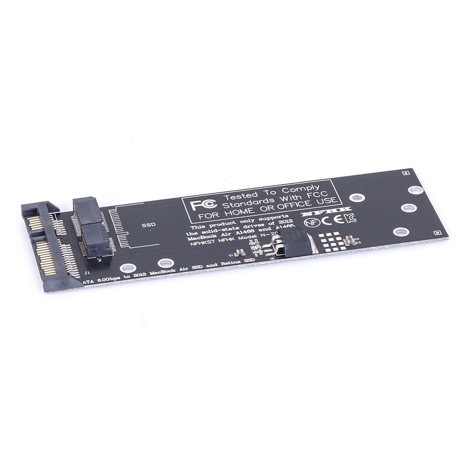 SSD To 3.5" SATA Convert Adapter For Apple MacBook A1369 A1370 A1465 A1466(2012 years,95% New) Board N/A