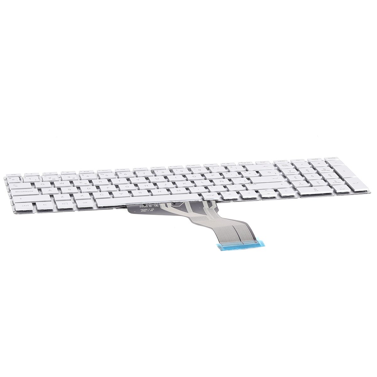 HP Pavilion 15-BS Silver （Backlit,Without FRAME,Small Enter,WIN8）OEM SP N/A Laptop Keyboard ()