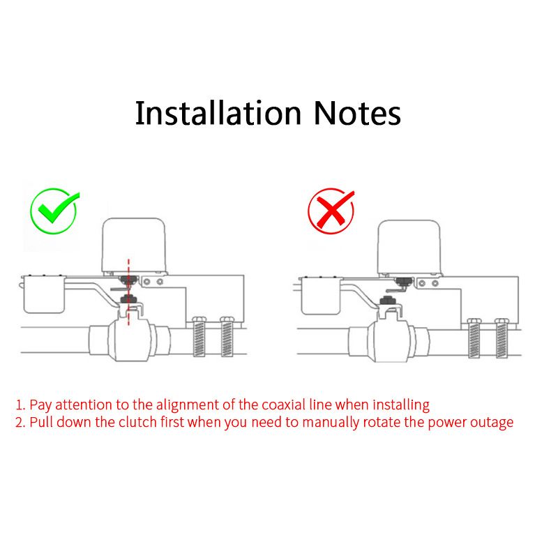 WiFi Gas valve manipulator Water valve tuya Smart APP remote water pipe gas smart valve mobile phone control timing switch intelligent linkage  RQF