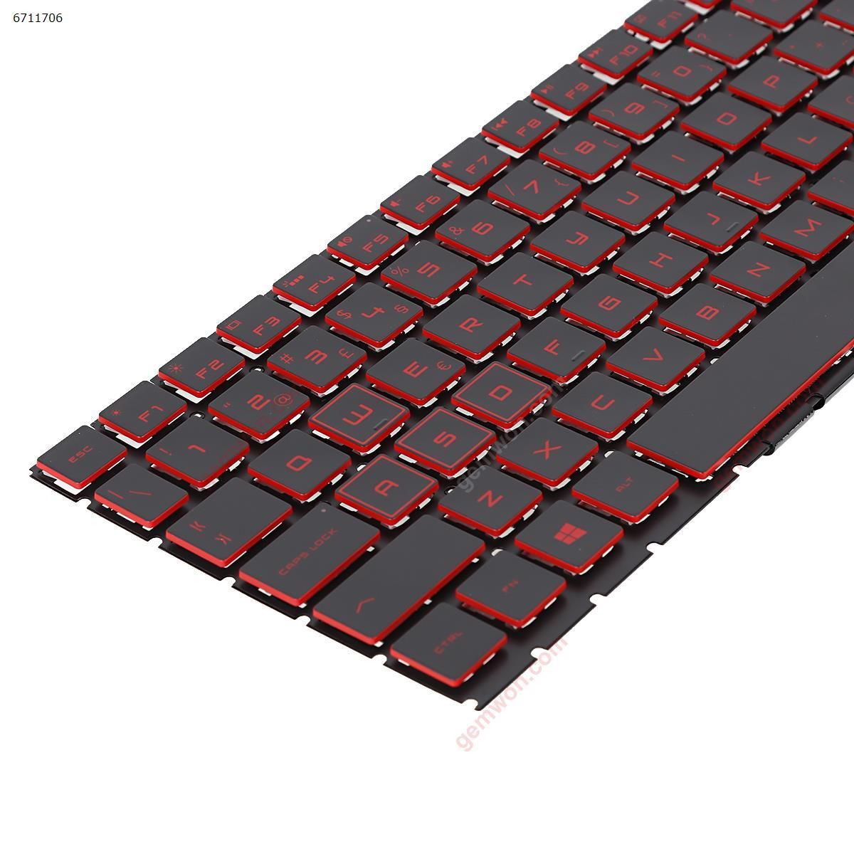 HP omen 15-DC TPN-Q211 15-dc000 15t-dc000 15-dc0010nr BLACK   red Printing ( Backlit,WIN8,without FRAME) PO NSK-XP1BQ P/N 92.NF3BQ.10G Laptop Keyboard (Original)