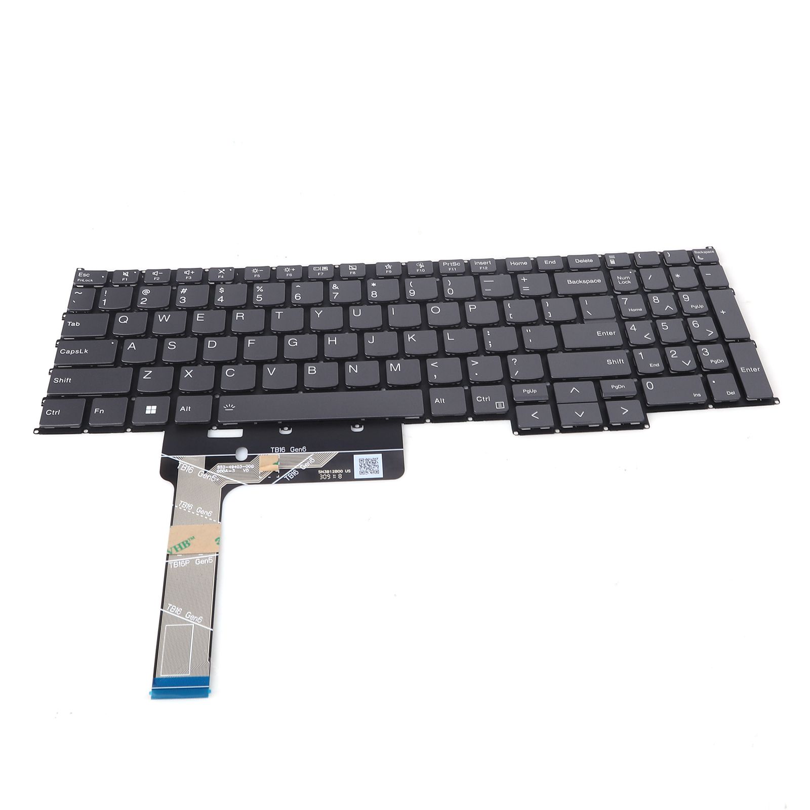 Lenovo ThinkBook 16 G6 ABP IRL 2023 GRAY（Backlit，Win8） Us N/A
