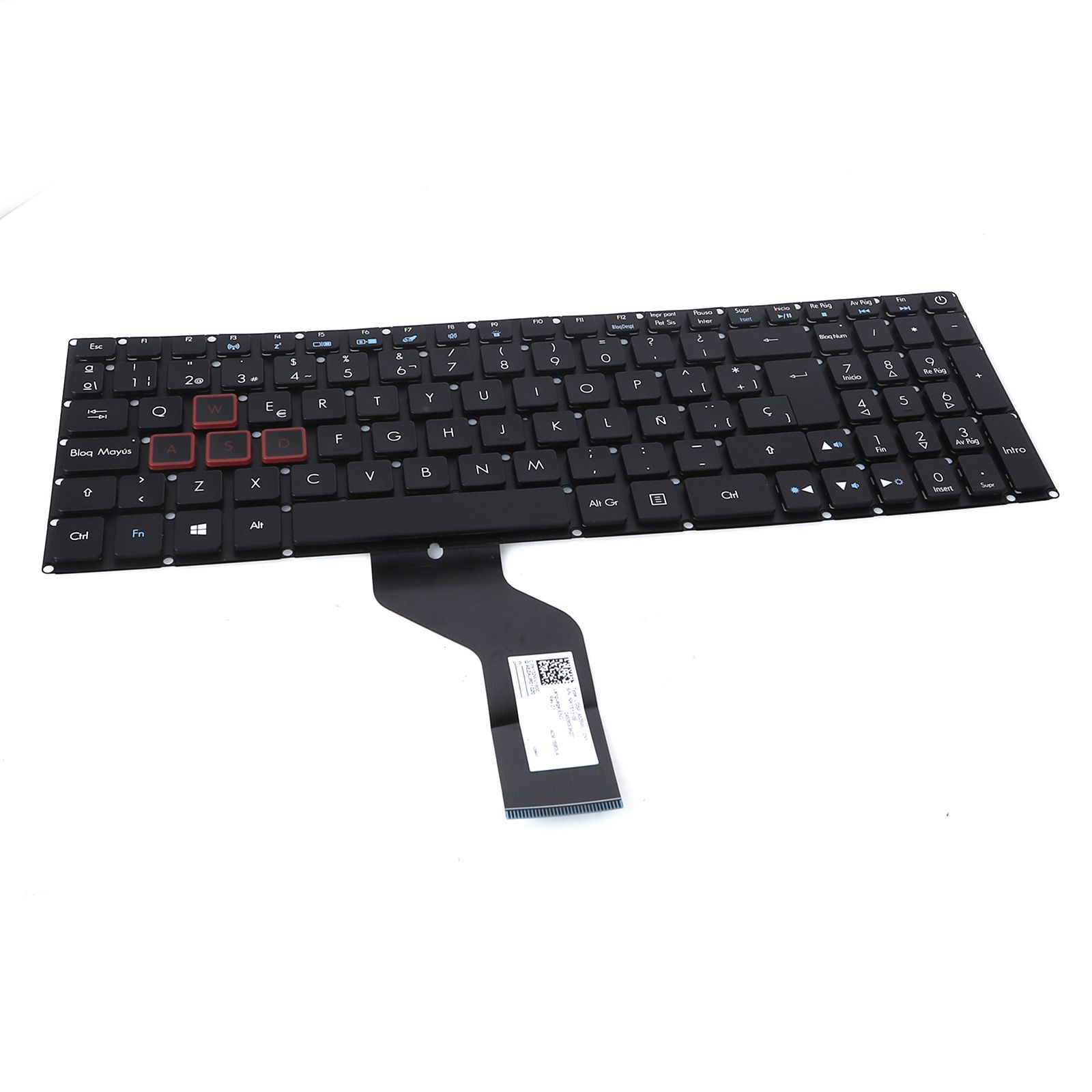 ACER Aspire VX15 VX5-591 VX5-591G BLACK (Red Printing ,Backlit ,Win8）  N/A