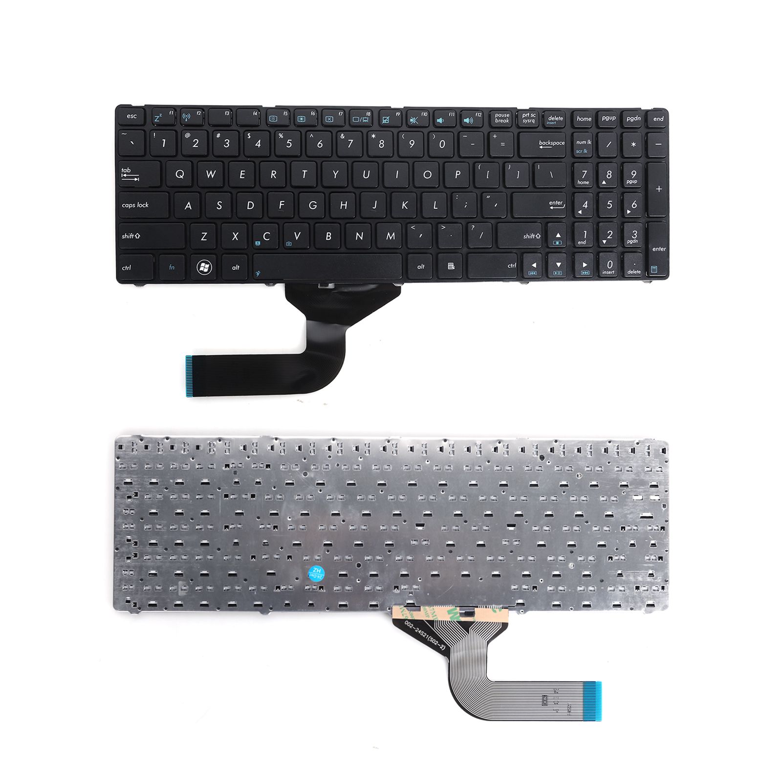 ASUS G73 K52 (G60) GLOSSY FRAME BLACK US V111446AS3 04GNY11KUS01-1 Laptop Keyboard ( )