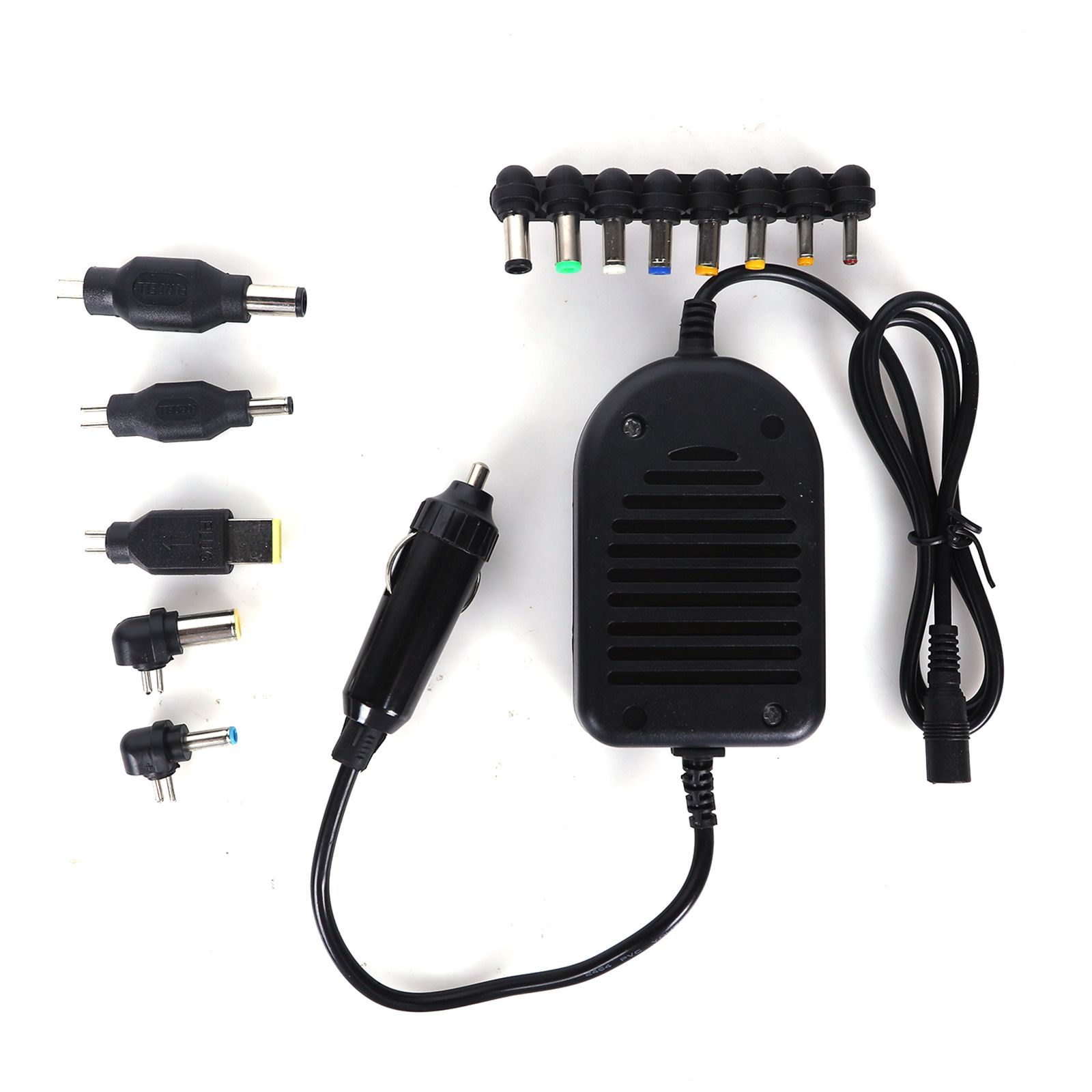 80W car notebook charger, car multi-functional power supply universal adapter, car cigarette lighter converter  HC-106