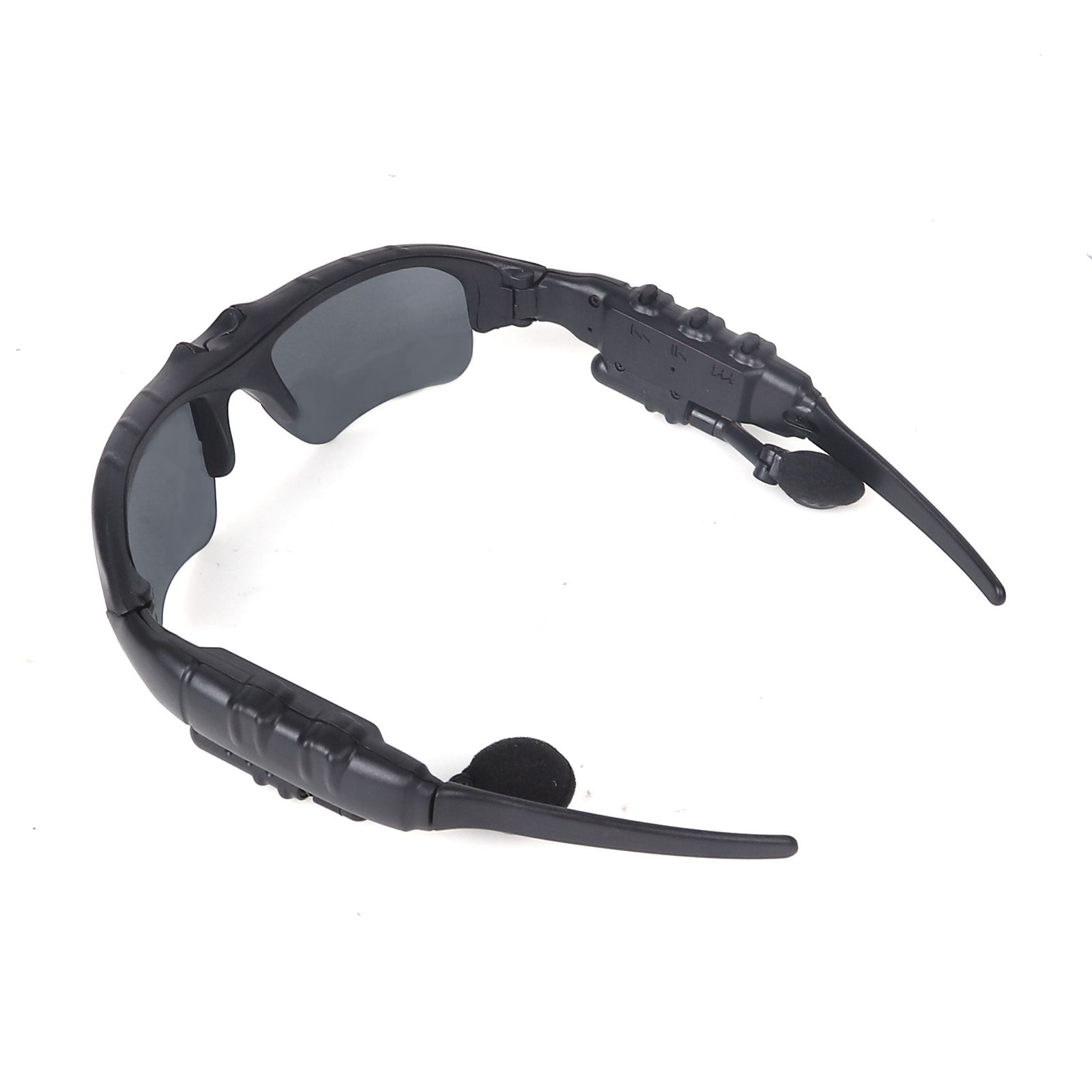 Stereo Bluetooth Glasses Wireless Sports Bluetooth Polarized Sunglasses Headphones (Gray Lens) Glasses SM02D