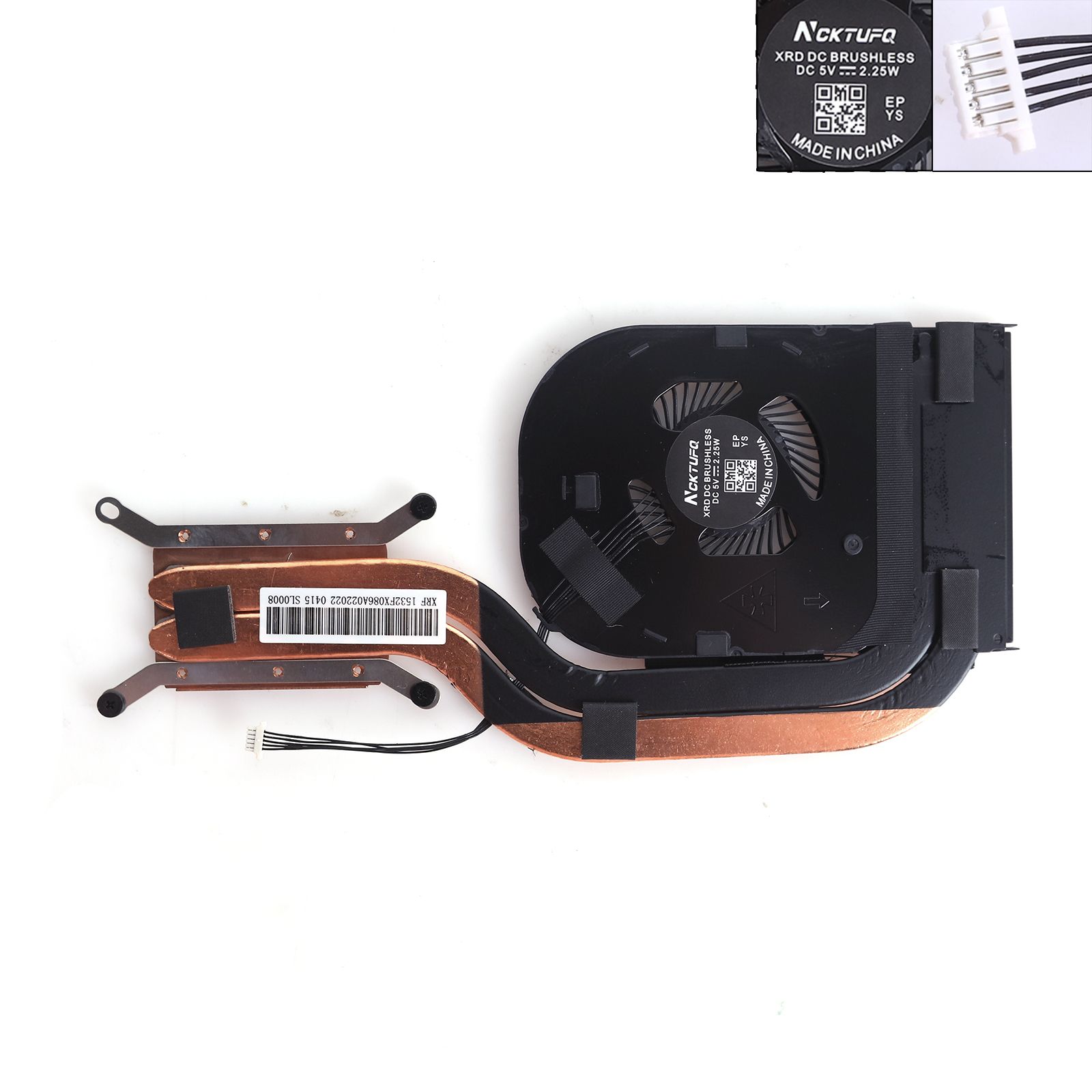 Heat sink fan suitable for Lenovo ThinkPad x1 Carbon 6th 2018 generation CPU radiator. Laptop Fan 01YR159