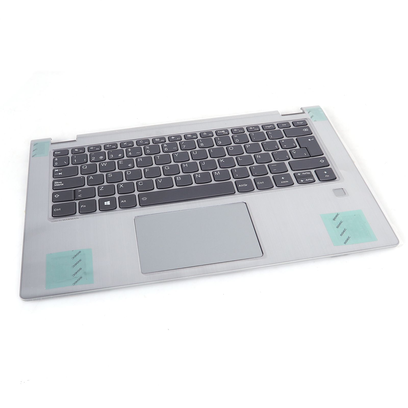 LENOVO Silver C shell with touchpad SP with backlit keyboard Yoga 530-14IKB Cover N/A
