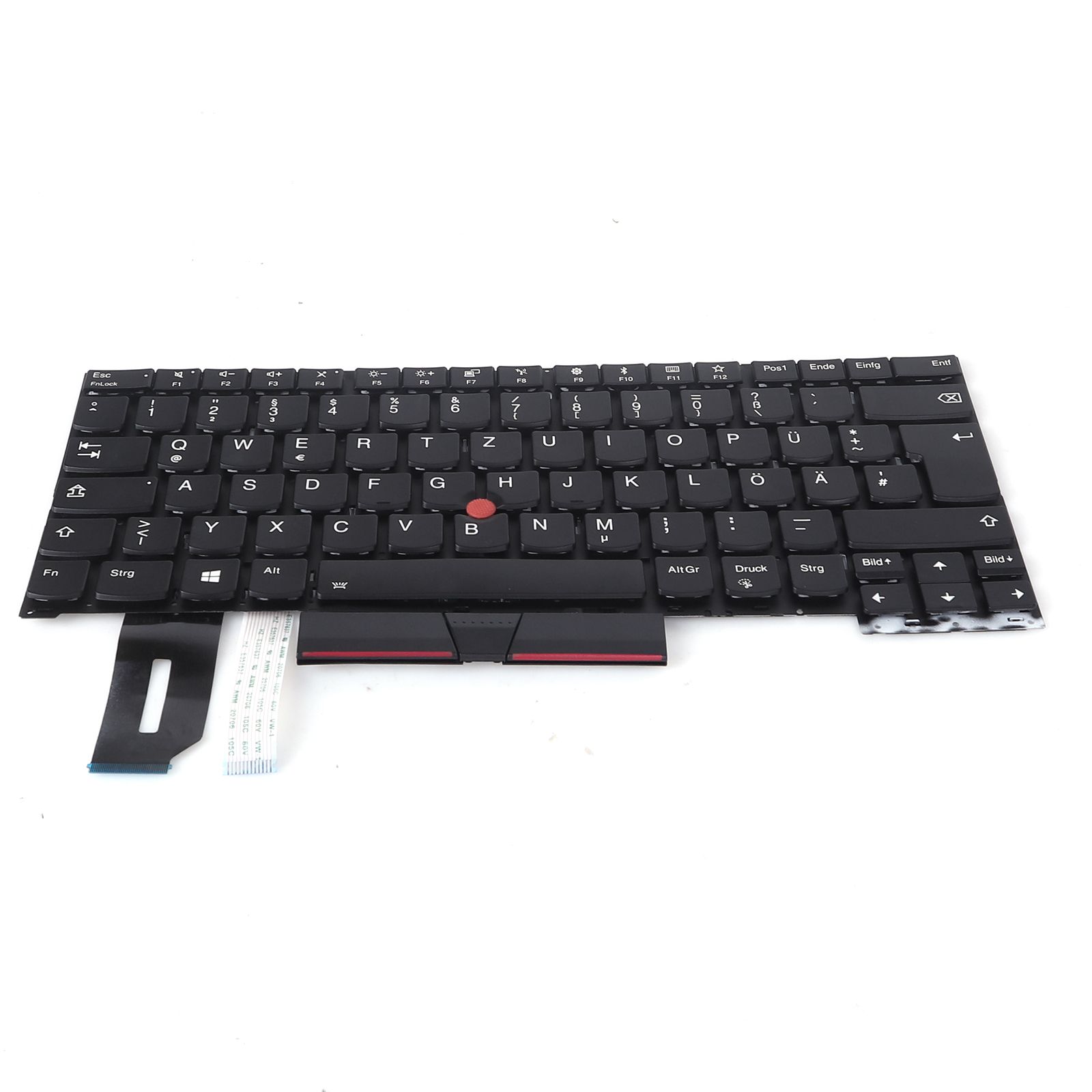 Lenovo ThinkPad T490s T495s BLACK（Backlit，With Point，Without FRAME，Win8）  N/A