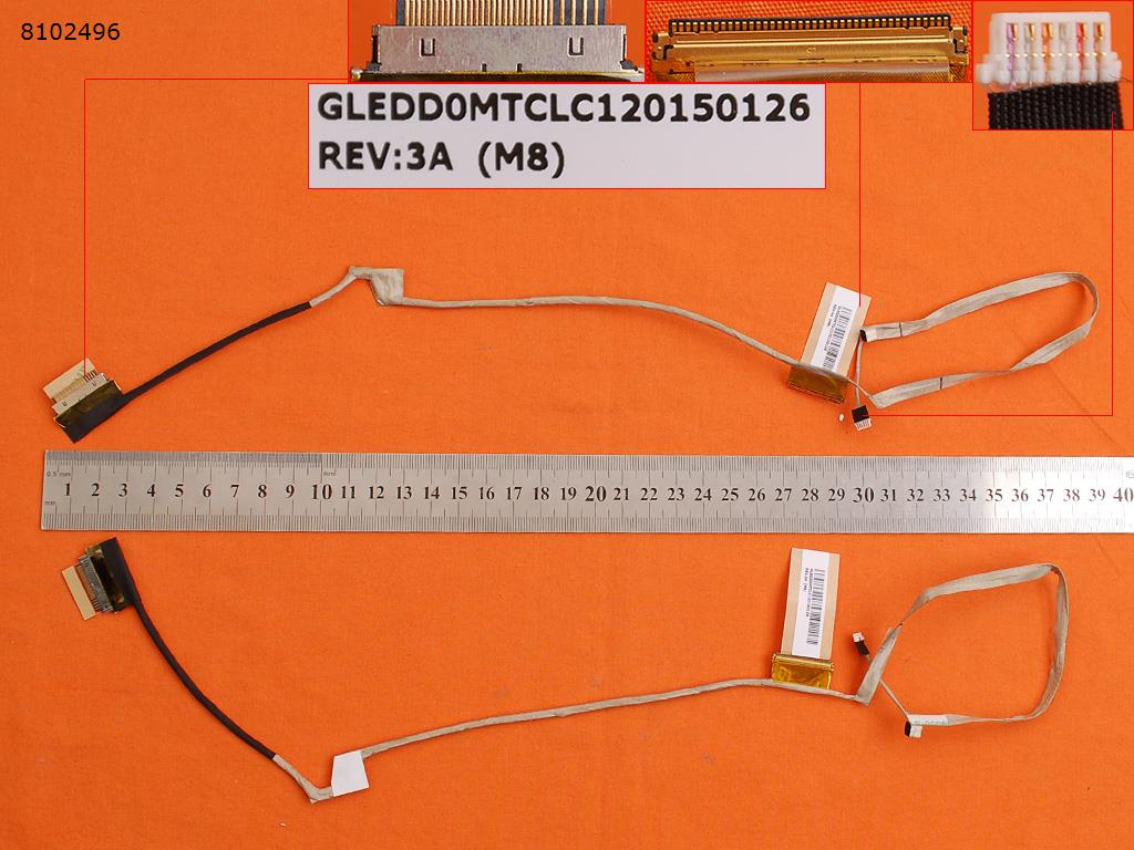 Toshiba C40-A C40D-A 40pin LCD/LED Cable DD0MTCLC120
