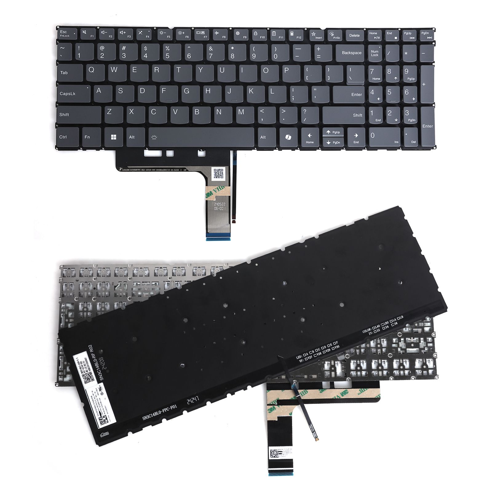 Lenovo Yoga pro 9 16 IRP8 Yoga Pro 16s IRP8 GRAY（Backlit，AI）  N/A
