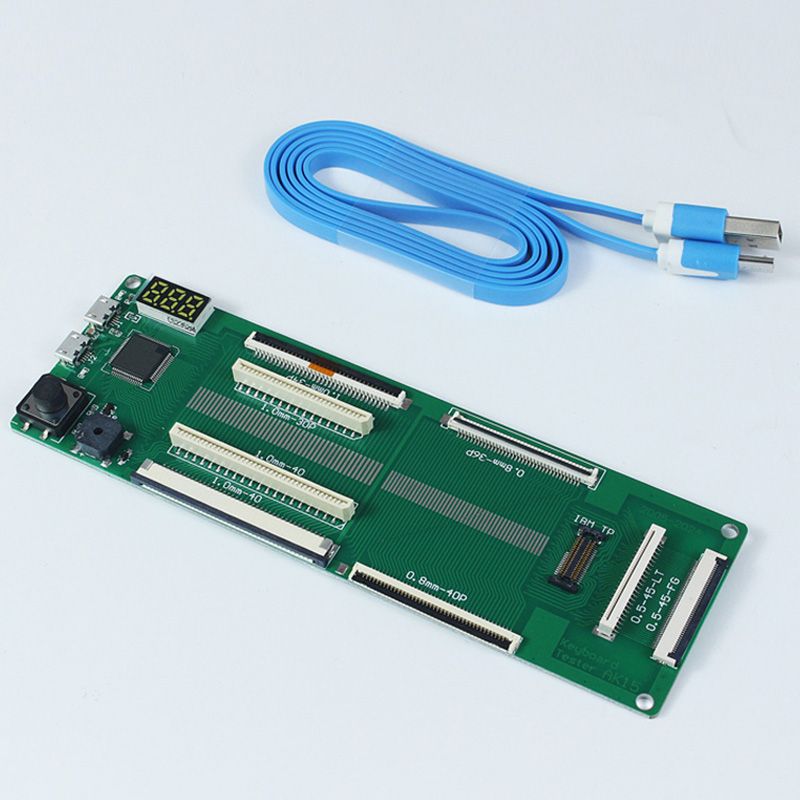 AK15 USB interface Universal laptop keyboard Test instrument Test keyboard tool 45 pin 0.5 with digital display  AK15