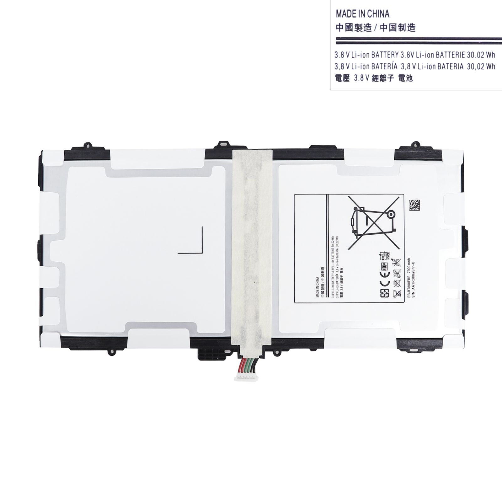 Battery For SAMSUNG Galaxy TAB S T800 Original new Battery SAMSUNG GALAXY TAB S T800