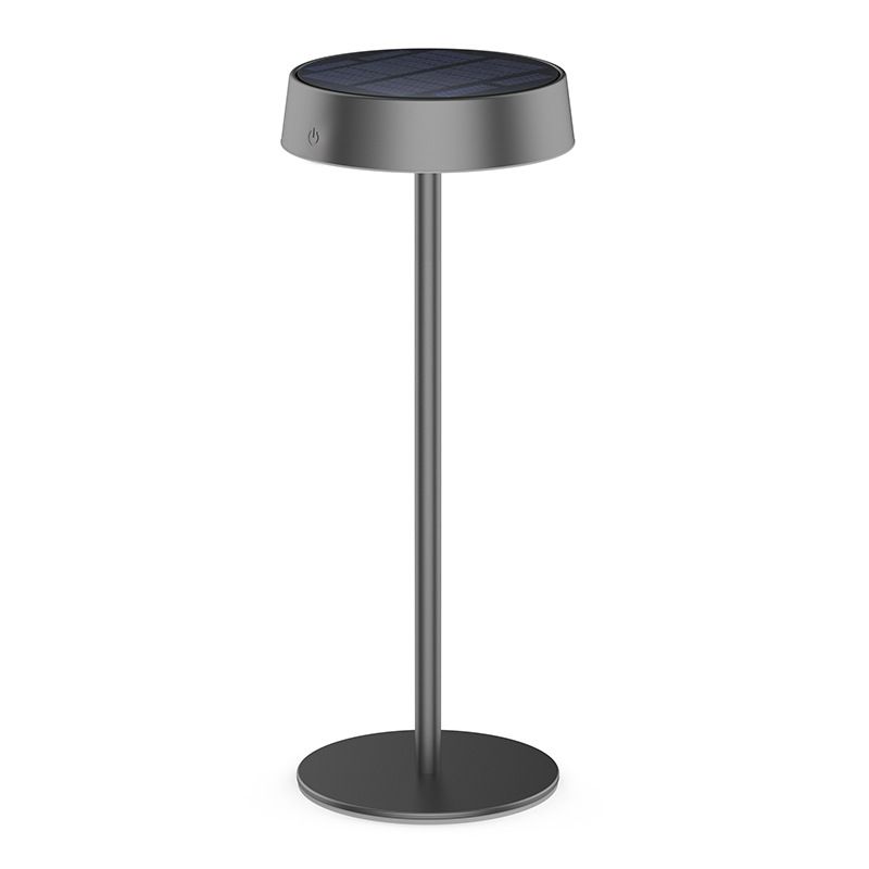 Outdoor IP67 solar table lamp, night light, dining table light, camping light, indoor charging and plugging dual-purpose, atmosphere, light luxury and high-end feel, 2000mah battery  TD04