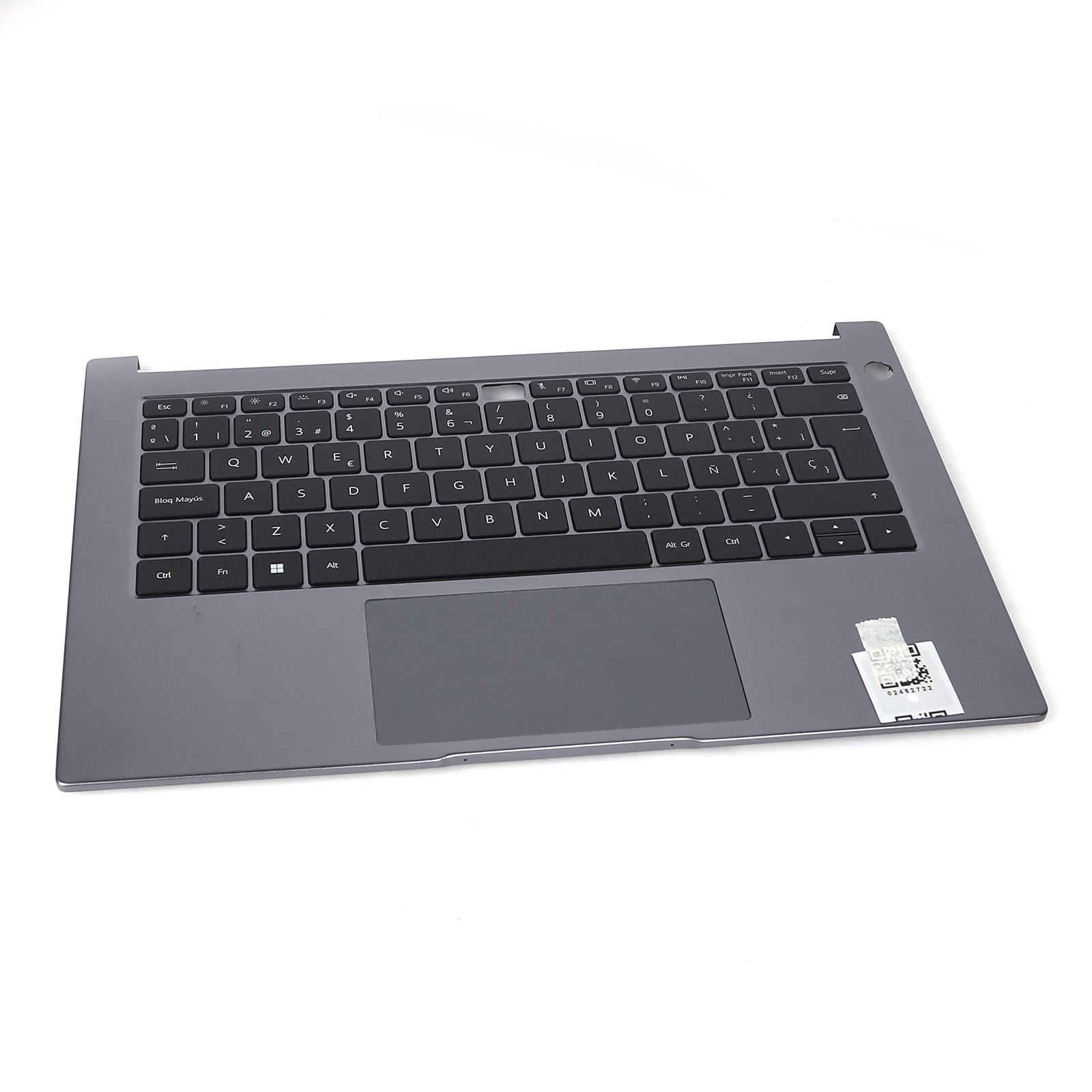 Honor Magickbook14 NbB-WAH9P Nbl-WAQ9L NBR-WA19 WXX9 Palmrest Upper Cover with touchpad Grey（SPKeyboard） Cover W29