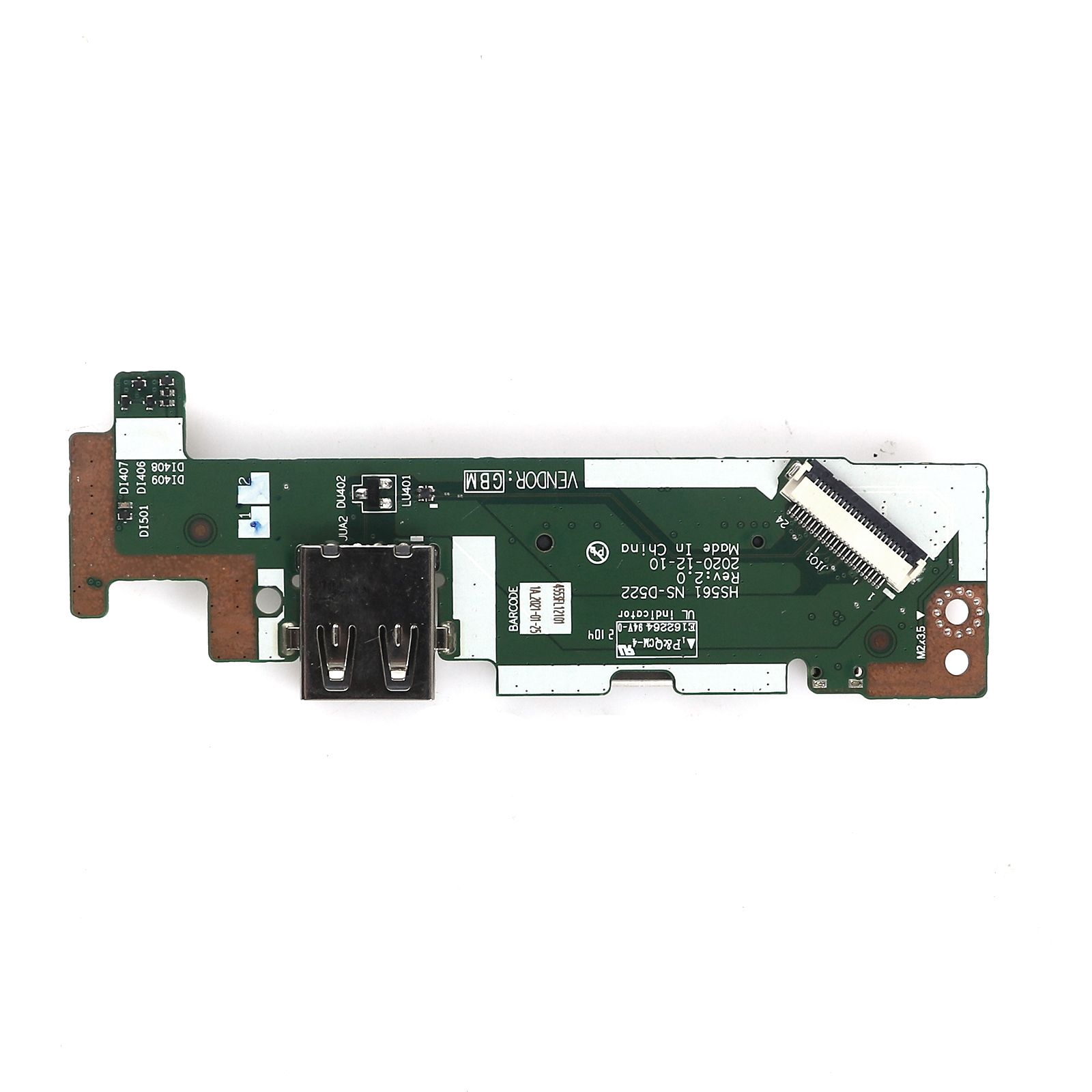 Lenovo USB Board 3-15ADA6 82KR 3-15ALC6 Board 5C50S25182 NS-D522