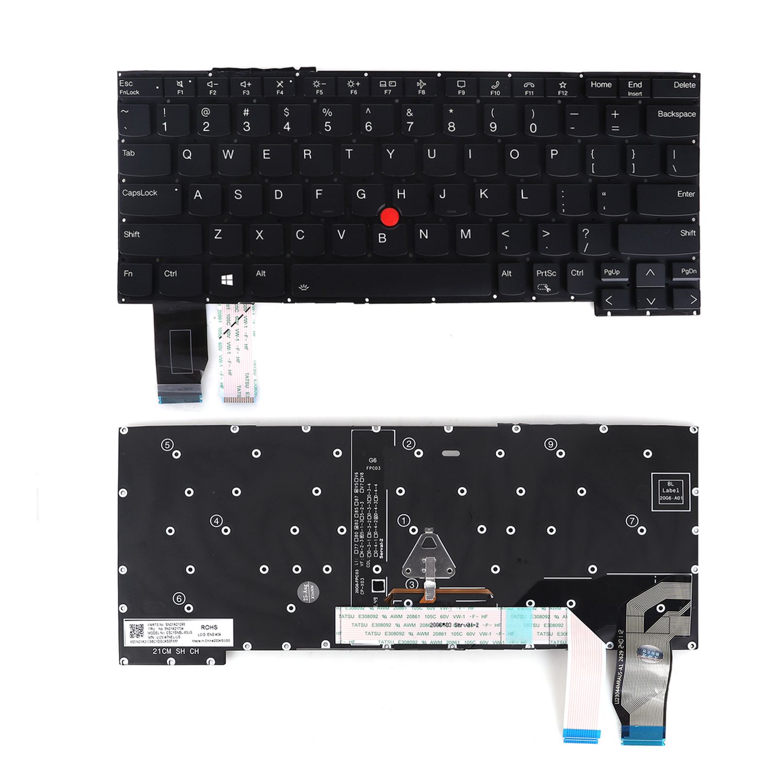 Lenovo YOGA X13 GEN2 BLACK (Backlit.with point,WIN8) OEM	  18-0125C-WZ01-001