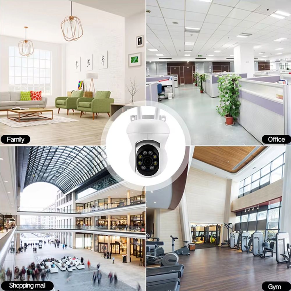 The K21 outdoor security camera is suitable for remote monitoring, high-definition 1080p, 92° viewing Angle, direct connection to WiFi, dual-light night vision, DC 5V power supply, and is applicable to homes, stores, supermarkets, factories and other places  K21