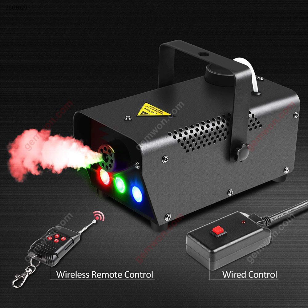 Fog Machine With LED Lights 500W Wireless Remote Control Smoke Machine For Wedding Christmas Halloween Birthday Party LED Ltrip N/A